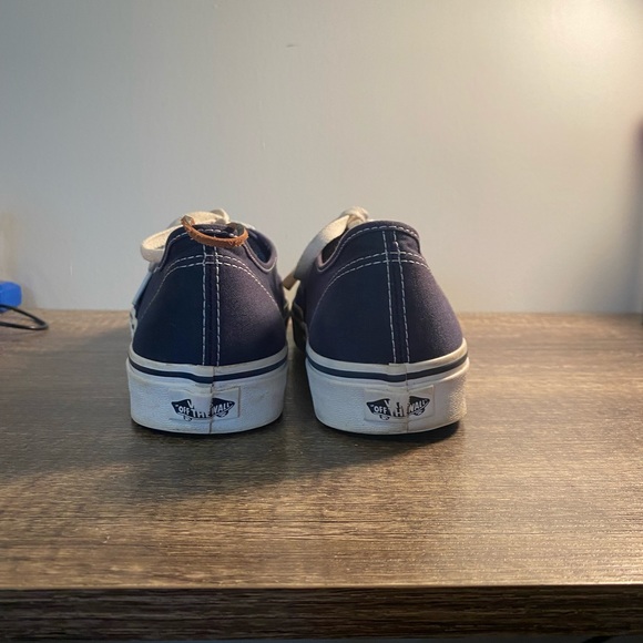 Vans, size 9.5 men’s, blue. - Picture 3 of 6